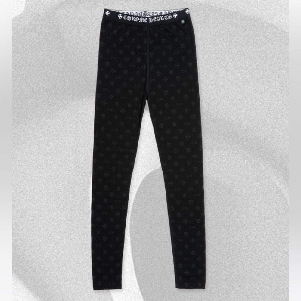 Chrome Hearts black leggings